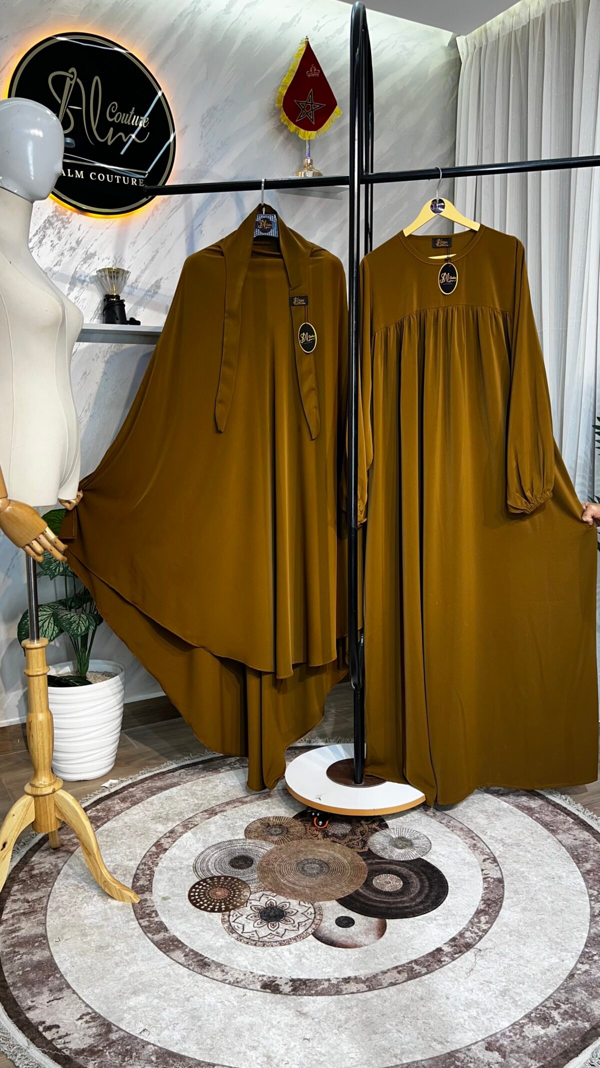 طقم عباية أفنان مع خمار سترة – Image 18