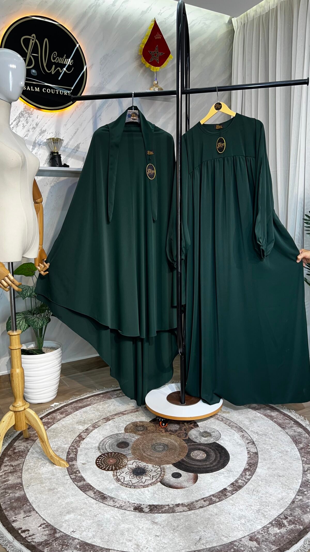 طقم عباية أفنان مع خمار سترة – Image 15
