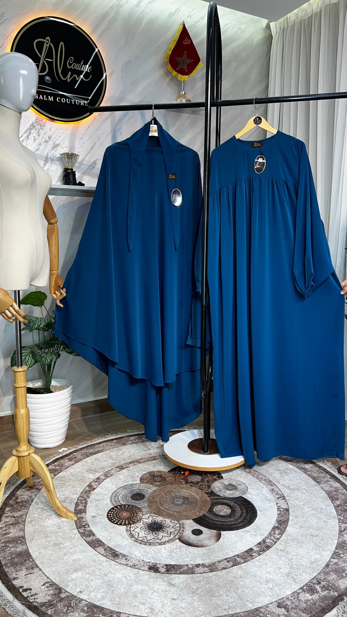 طقم عباية أفنان مع خمار سترة – Image 9