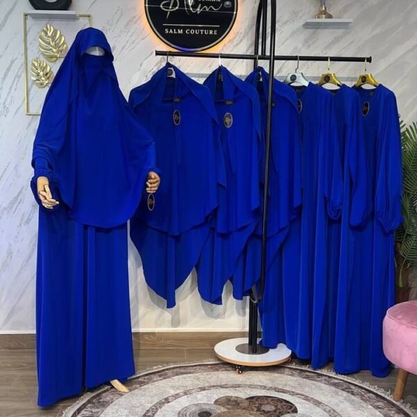 أطقم عباية أفنان مع أسدال مضلة