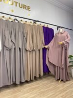 طقم عباية أفنان مع خمار سترة – Image 6