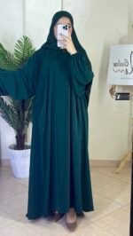 عبائة التركيز مع خمار سترة – Image 6