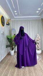 طقم لينا مع خمار لينا ونقاب هدية – Image 12