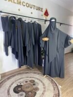 طقم لينا مع خمار لينا ونقاب هدية – Image 6